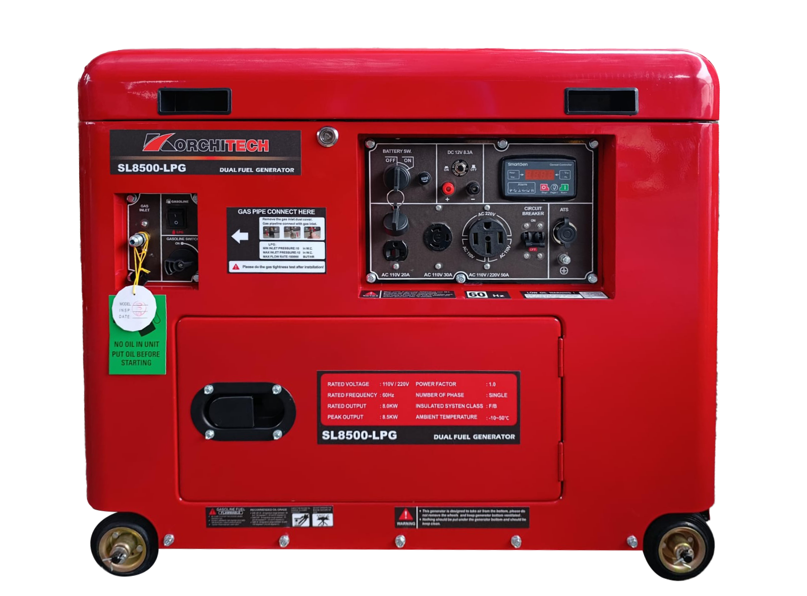 Generador SL8500-LPG