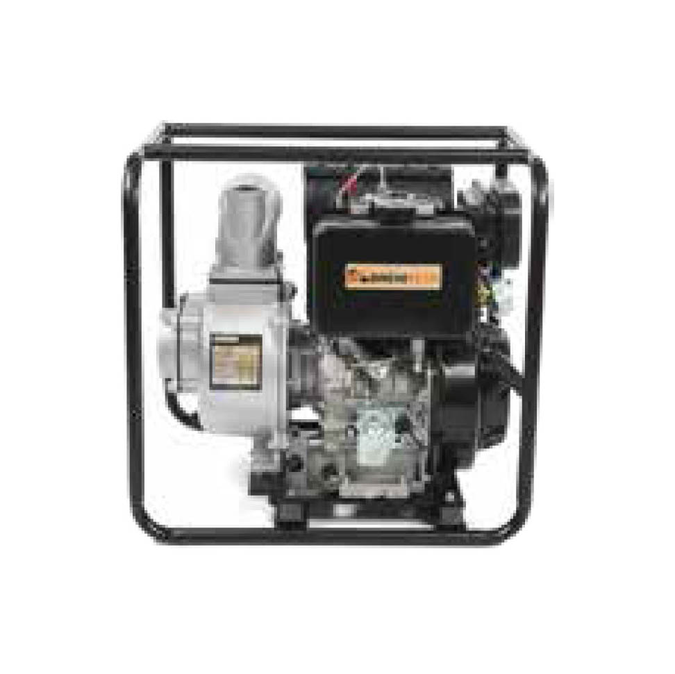 Motobomba caudal 4x4 c/m 13HP a/m cap. 96 m³/h