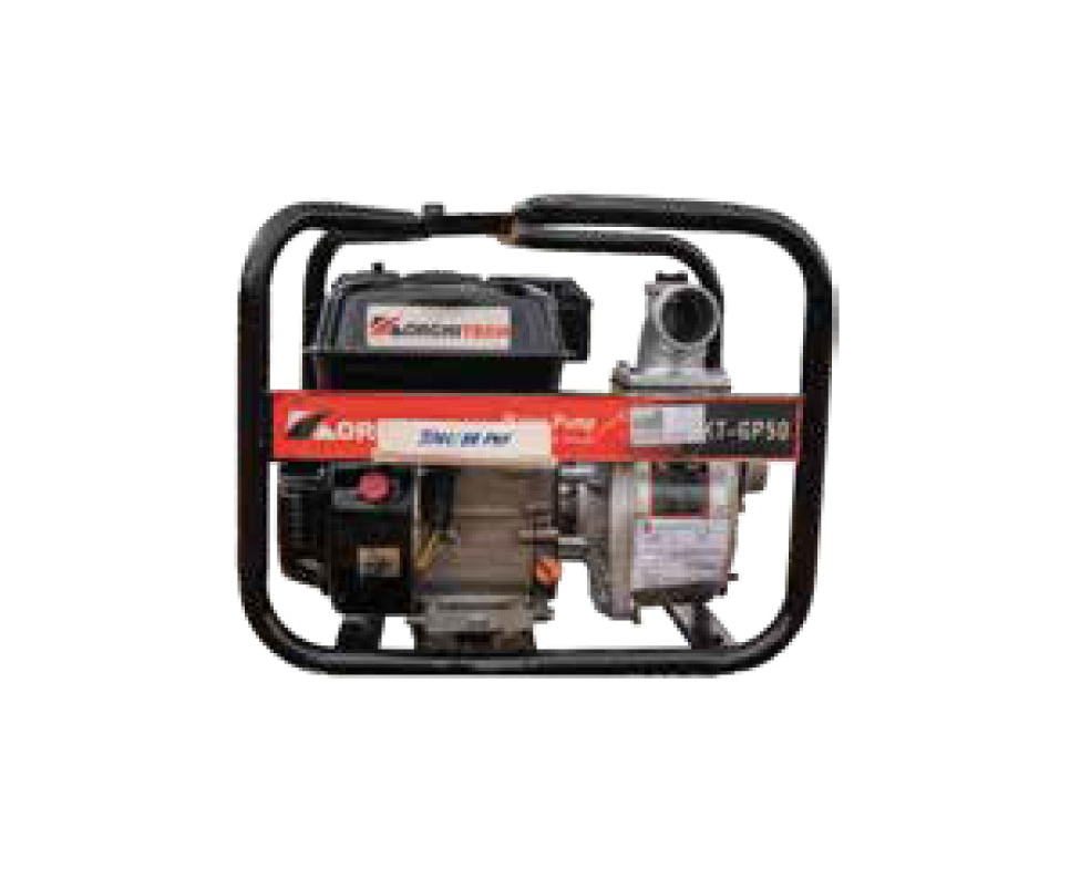 Motobomba caudal 2x2 c/m 6.5HP a/m cap 30 m³/h