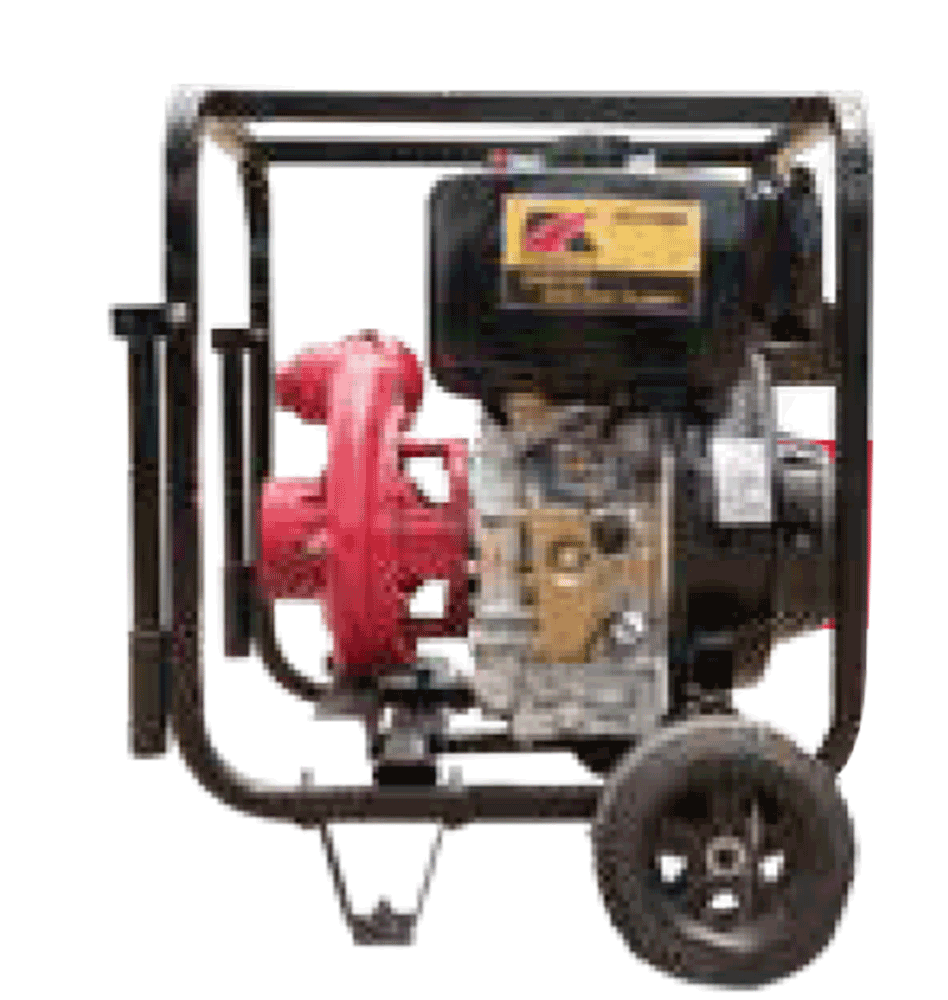 Motobomba presion 3x3 c/m 13hp a/m cap. 42 m3/h incluye accesorios