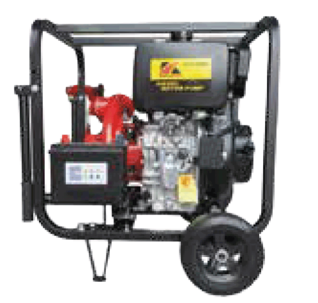 Motobomba presion 3x3 c/m 13hp a/e cap. 42 m3/h incluye accesorios