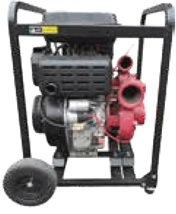 Motobomba presion 3x3 c/m 12hp a/m cap. 45 m3/h incluye accesorios