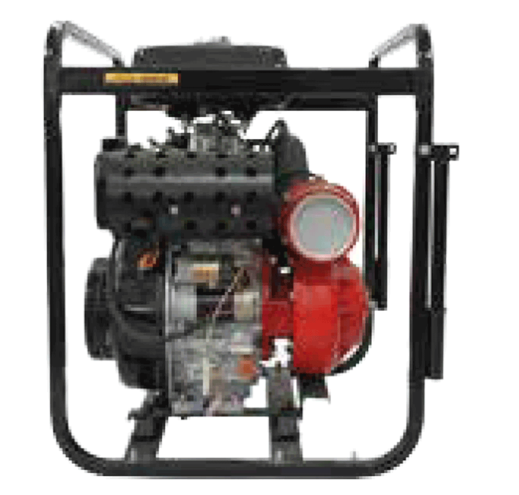 Motobomba semipresion 4x4 c/m 13hp a/e cap. 95 m3/h incluye accesorios