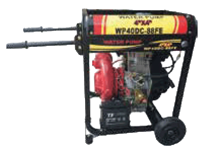 Motobomba presion 4x4 c/m 12hp a/e cap. 80 m3/h incluye accesorios