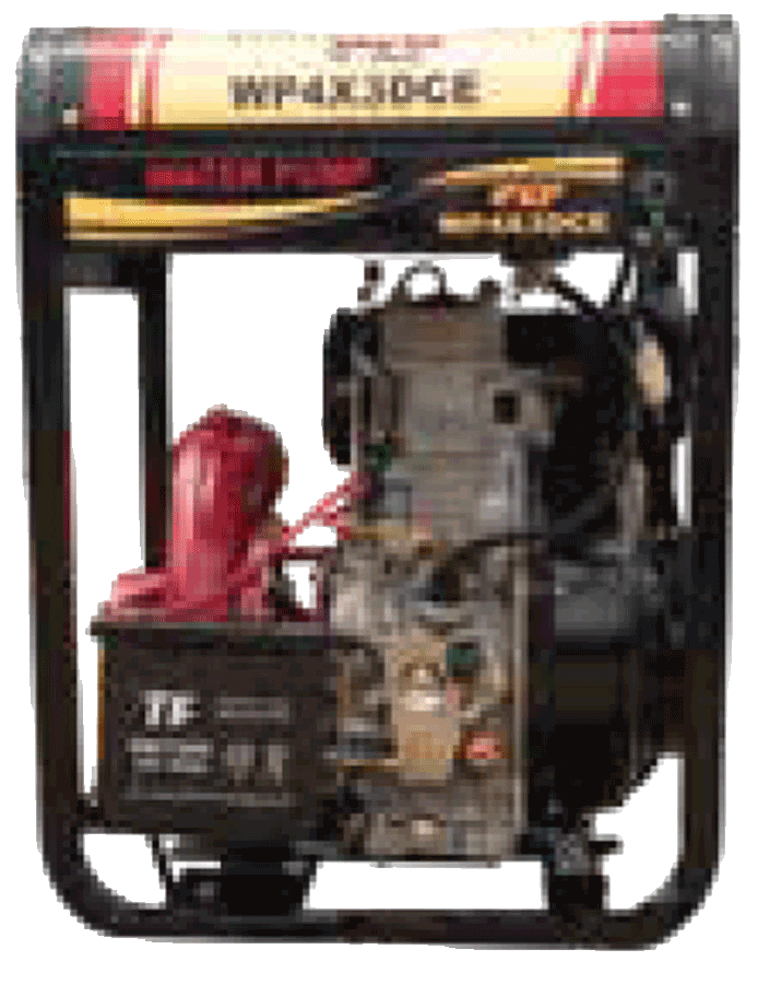 Motobomba presion 4x3 c/m 12hp a/e cap. 60 m3/h  incluye accesorios