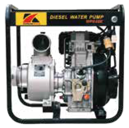 Motobomba caudal 4x4 c/m 10HP a/m cap. 90 m³/h